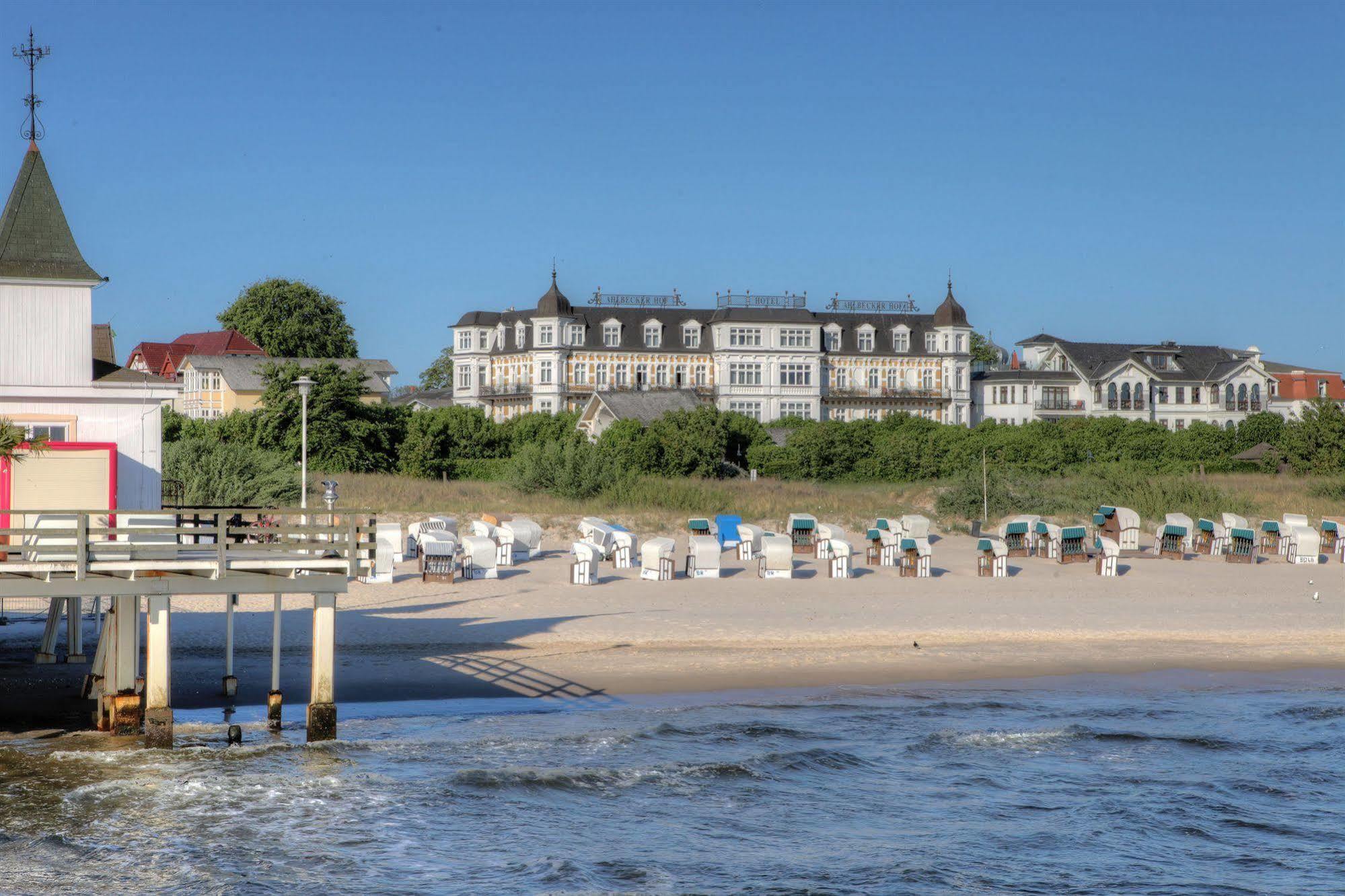 Seetelhotel Ahlbecker Hof Херингсдорф Экстерьер фото The Baltic Sea at Binz