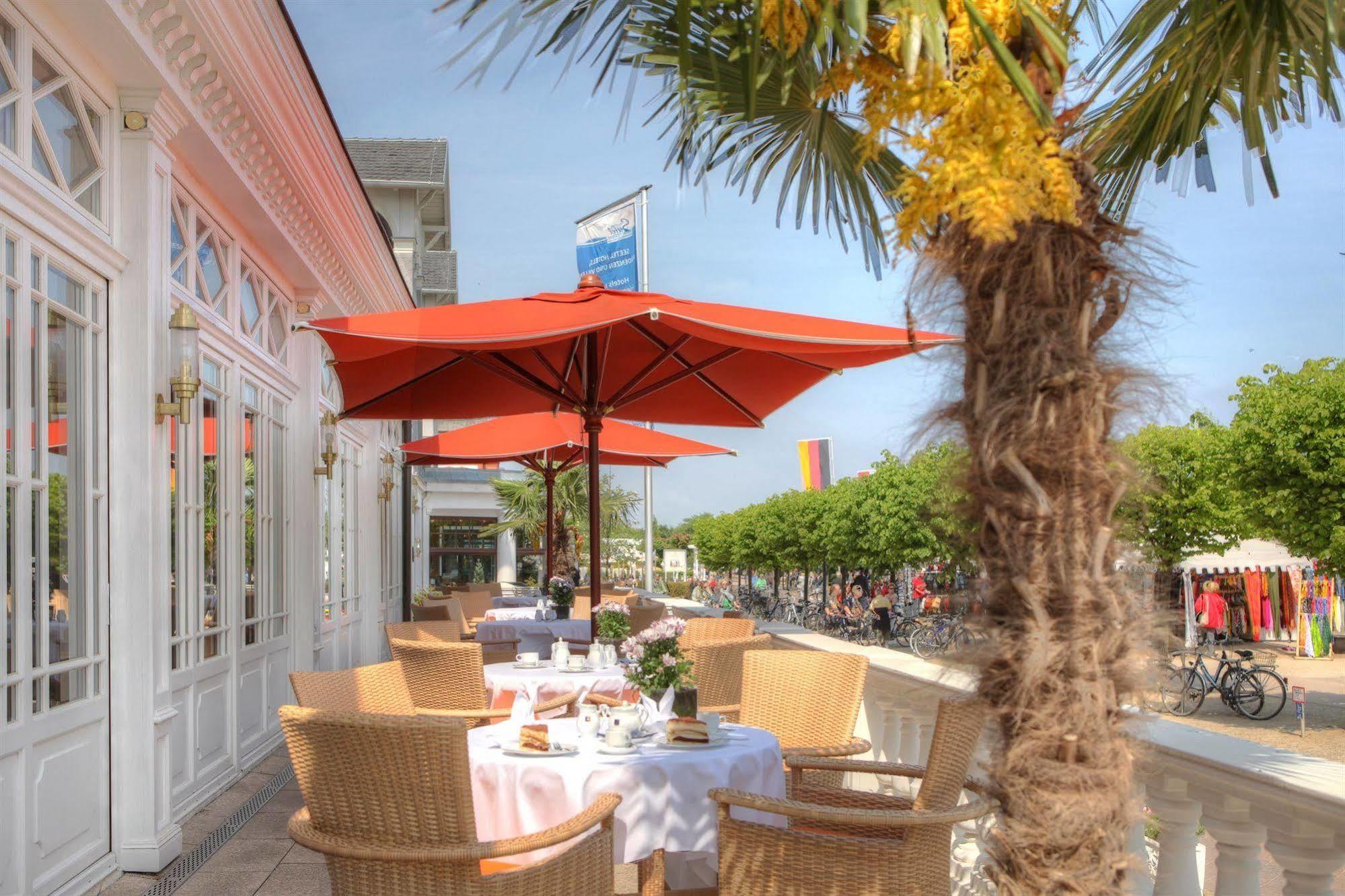 Seetelhotel Ahlbecker Hof Херингсдорф Экстерьер фото Restaurant